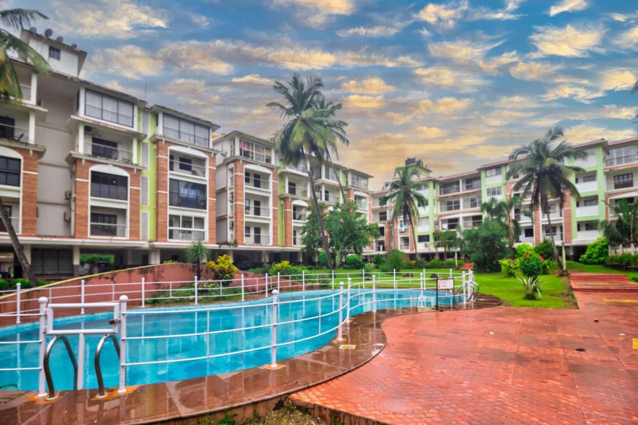 Amazing Pool View Candolim Goa 2Bhk Apartment Exterior foto