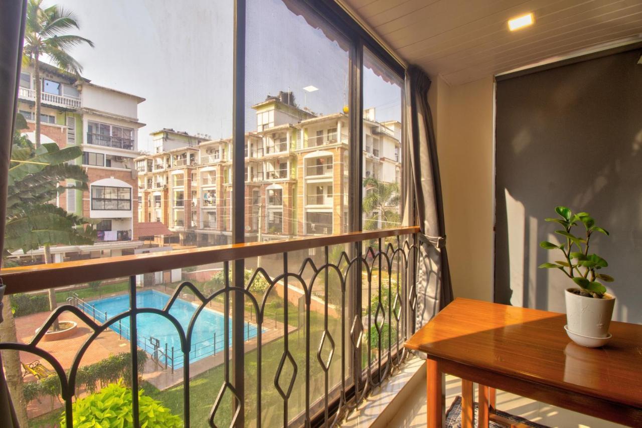 Amazing Pool View Candolim Goa 2Bhk Apartment Exterior foto
